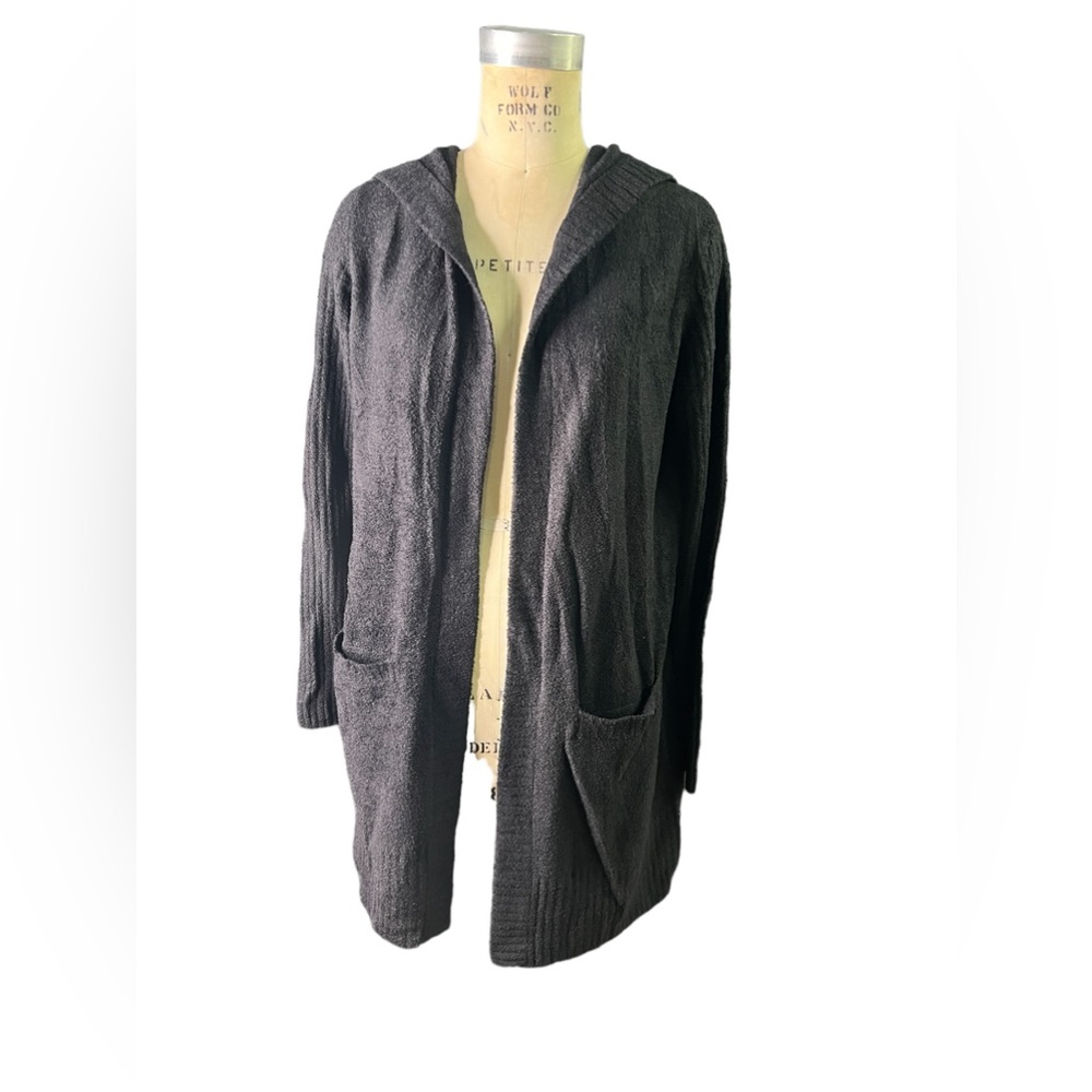 Barefoot Dreams S black cardigan